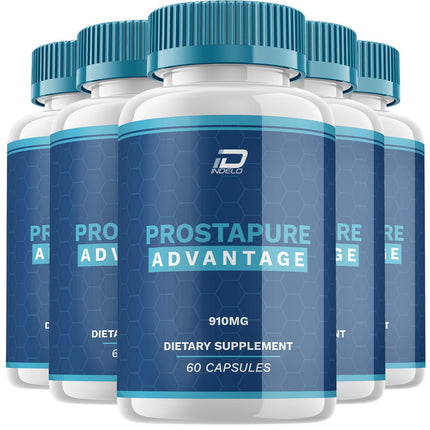 Prostapure Supplement for Men – Prosta Pure Advanced Energy Pills, Prostapur Maximum Strength Supplements Prostapuer for Men Health Supplement, Reviews (5 Pack - 300 Capsules)
