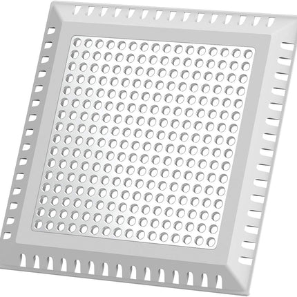 Shower Drain Hair Catcher/Drain Strainer/Shower Drain Cover for Bathroom Floor Drain, Stainless Steel and Silicone (Patented Product)