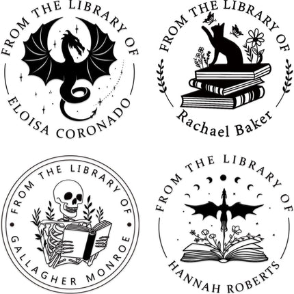 Personalized Book Embosser - Custom Designs for Book Lovers & Libraries