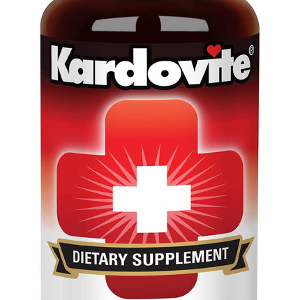 Kardovite Herbal Circulation Support Capsules 180s | Supports Circulatory Wellness with Hawthorn, Garlic, Ginkgo, Cayenne, Milk Thistle, Bilberry & Valerian | Supports Vitality & Daily Wellness
