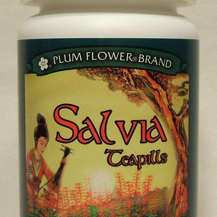 Salvia Teapills (Dan Shen Yin Wan), 200 ct, Plum Flower