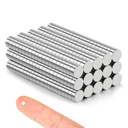 BEST CHOICE MAGNETS 300 Pack Small Magnets, 4x2mm Refrigerator Magnets