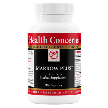 Health Concerns Marrow Plus – Bone Marrow & Blood Generation Herbal Supplement – Chinese Herbal Formula for Anemia, & Circulation Support – Astragus, Salvia, & Tangerine Extracts – 90 Capsules