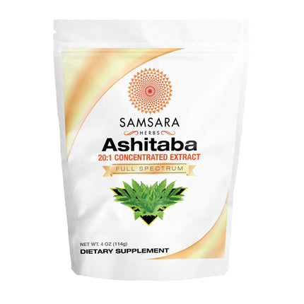 Samsara Herbs Ashitaba Extract Powder (4oz/114g) 20:1 Concentrated Extract