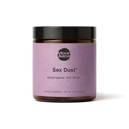 Moon Juice Sex Dust - Adaptogenic Libido Booster for Women - Maca Root Powder, Shatavari & Epimedium (Horny Goat Weed) for Hormone Balance, Mood & Creative Energy - Sugar & Caffeine-Free, 14 Servings