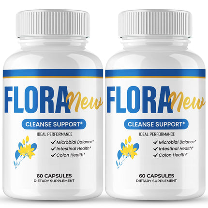 IDEAL PERFORMANCE FloraNew Capsules, FloraNew Pills Reviews (2 Pack)