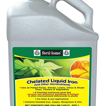 Fertilome Chelated Liquid Iron, 1 Gallon