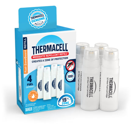 Thermacell Fuel-ZoneGuard Mosquito Repellent Butane Only Refills, 48-Hr