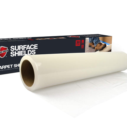 Surface Shields CS24200L Carpet Shield, 24 Inch x 200 feet, Clear