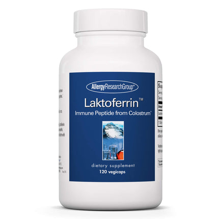 Allergy Research Group ARG Laktoferrin - 350mg Lactoferrin - Immune System & Gut Health Support - Gluten-Free & Non-GMO - 120 Servings - 120 Capsules