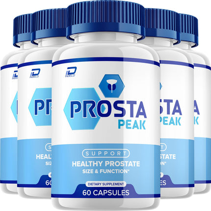 Prosta Peak Supplement – ProstaPeak Capsule Advanced Formula Supplements Health, Reviews (5 Pack - 300 Capsules)