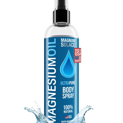 Pure Magnesium Oil Spray - 100% Natural Magnesium Spray - Sourced from the Sea