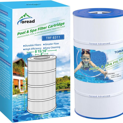 TOREAD PXST100 Pool Filter Replaces Hayward X-Stream CC1000, CCX1000-RE, Pleatco PXST100, Ultral-B6, Unicel C-8311,Filbur FC-1285, 817-0100N/P, Waterway Pro Clean 100, 1 Pack
