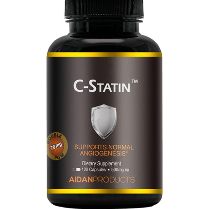 Aidan Products C-Statin Support for Normal Angiogenesis, Clinically Studied Proprietary Extract (120 Capsules)