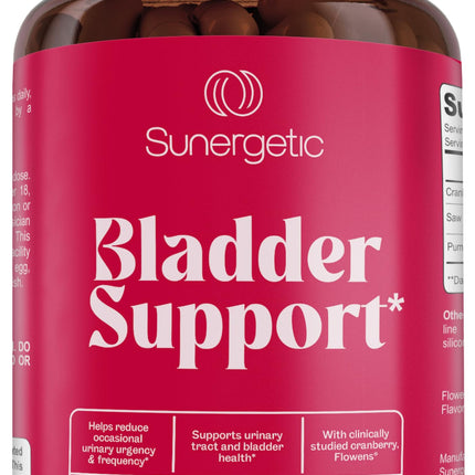 Premium Bladder Support Supplement – Bladder Control Supplement for Occasional Urinary Urgency, Frequency & Leakage – With Clinically Studied Cranberry, Pumpkin & Saw Palmetto - 60 Capsules
