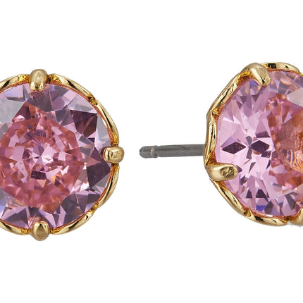 kate spade new york That Sparkle Round Earrings, Pink, One Size