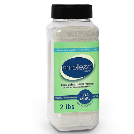 SMELLEZE Natural Dead Animal Odor Removal Powder - 2 lb. Bottle