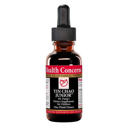 Health Concerns Yin Chao Junior – Immune Support Supplement – Herbal Drops with Forsythia & Mulberry Leaf – Child Cold Support, Fever Relief, Respiratory Health – Chinese Herbal Formula – 1 fl oz
