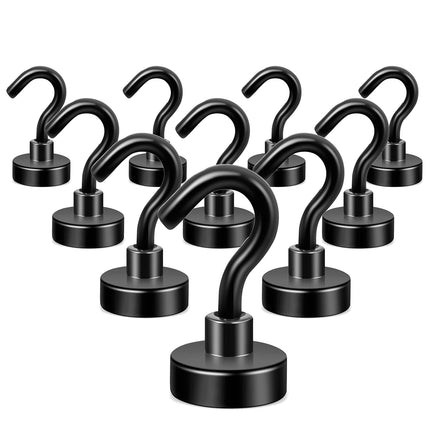Neosmuk Magnetic Hooks, Heavy Duty 30lb+
