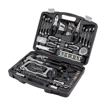 Amazon Basics 173-Piece General Household Hand Tool Set with Storage Case, Portable Tool Kit for Home Maintenance and Everyday Repairs