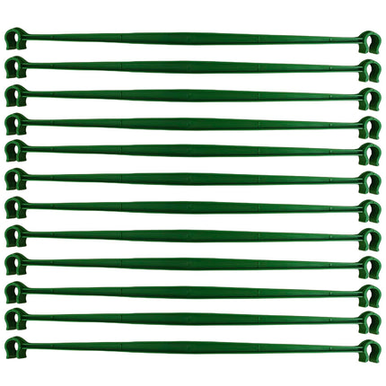 60PCS Plant Stake Arms for Tomato Cage，Expandable 11.8" Plant Supports Trellis Connector Clips for 11mm Garden Plants Stakes Stand Outdoor/Indoor