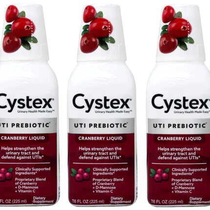Cystex Urinary Health Maintenance Cranberry 7.6 Fl Oz (Pack of 3)