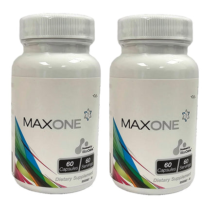 Max One, Focused Riboceine Supplementation, 60 Vegetable Capsules, 30 Servings (Pack of 2)