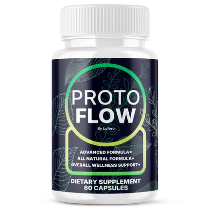 ProtoFlow Capsules, Proto Flow Supplement for Men with Advanced Maximum Strength, Premium Wellness Prostate Health Formula for Urinary Function, Comfort & Balance, Natural Ingredients Reviews (60ct)