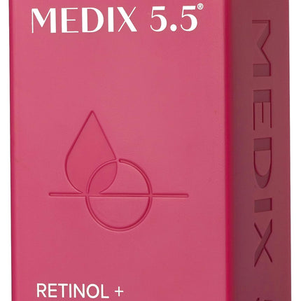 Medix 5.5 Retinol Body Lotion Firming Moisturizer | Crepey Skincare Treatment | Retinol Body Cream | Anti Aging Firming Cream For Women Targets Look Of Crepe Skin, Wrinkles, & Sagging Skin, 15 Fl Oz