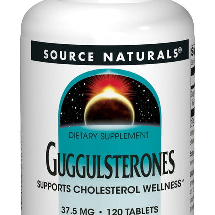 Source Naturals Guggulsterones, Supports the Heart and Arteries* 37.5 mg - 120 Tablets