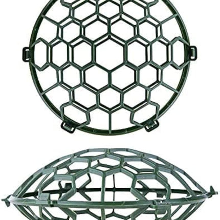 Floral Cage Arranger for Flowers l Bouquet Floral Cage l Pillow Floral Cage for Centerpieces and Vases l Sell in Set of 2 (6", Pillow) (334-96-07)