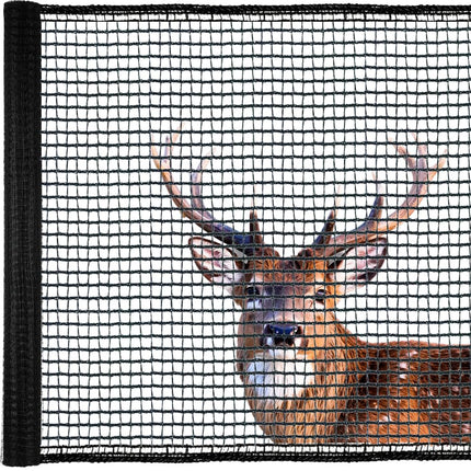Junkogo Deer Fence Netting for Garden, 5x100 FT Plastic Mesh Fencing Roll