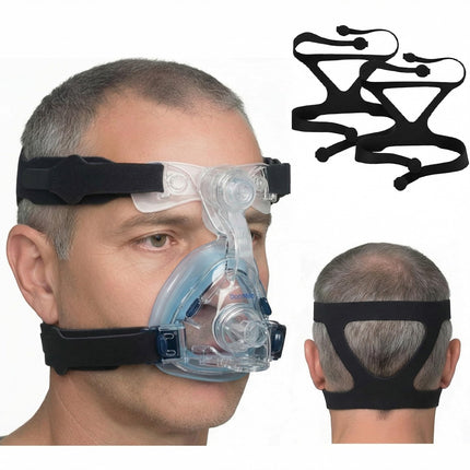 Organic Deal Universal CPAP Headgear Strap 2 Pack – Replacement for Philips Respironics Headgear & ResMed CPAP Supplies – CPAP Mask & Head Strap