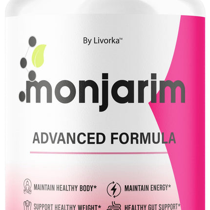 Monjarim Capsules - Official Monjarim Advanced Support Pills Premium Formula, All Natural Monjarin Supplement Vitamins for Overall Health & Wellness Reviews, 60 Capsules for 1 Month