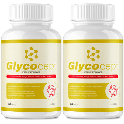 IDEAL PERFORMANCE Glycocept Capsules, Glyco Cept Pills Reviews (2 Pack)