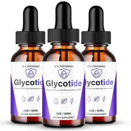 IDEAL PERFORMANCE Glycotide Drops, Glycotide Droppers Reviews (3 Pack)