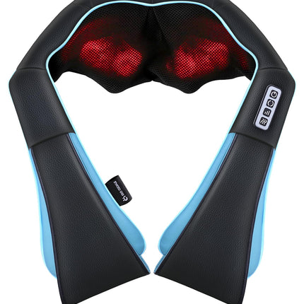 Mo Cuishle Shiatsu Back Shoulder and Neck Massager with Heat, Electric Deep Tissue 4D Kneading Massage, Best Gifts for Women Men Mom Dad, Fathers Day, Mothers Day, Christmas Gifts