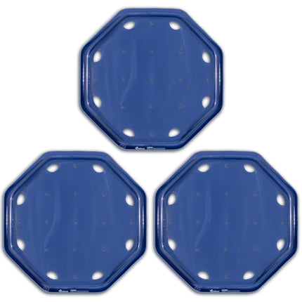 GoFloats V2 Inflatable Solar Pool Heaters for Affordable Pool Heating and Insulation - 3 Pack