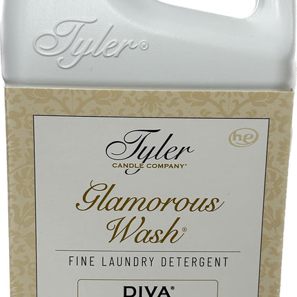 Tyler Glam Wash Laundry Detergent, Diva 907g, Liquid, 32 FL Oz (0.95L) HE Safe