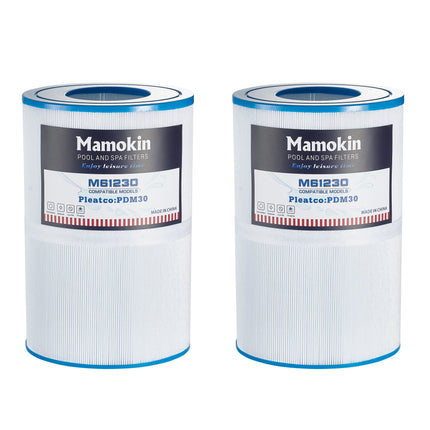Mamokin Oval Spa Filter PDM30 Replaces Dream Maker Hot Tubs 461269, Filbur FC9940M and Odyssey, Big EZ, EZL, Crossover 730L, 730S Hot Tub Filter - 2 Pack