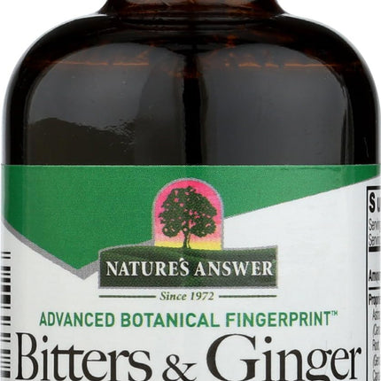 Nature's Answer Alcohol-Free Bitters with Ginger, 2-Fluid Ounces