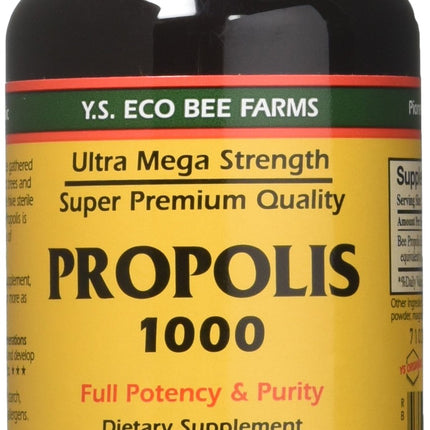 YS Eco Bee Farms Propolis 1000 - 90 Count (Pack of 3)