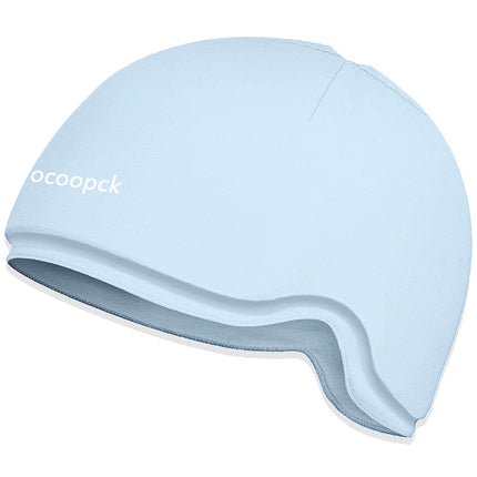 Chemo Cold Cap for Chemotherapy, Migraine Relief Cap, Chemotherapy Must Haves for Women, Cold Compress Ice Pack for Head, Ice Pack for Headaches, Cooling Hats for Women, Light Blue, Chemo Relief