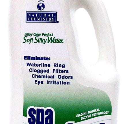 Natural Chemistry Spa Perfect, 1 Liter, Makes Water Feel Soft and Silky, Removes Waterline Ring, Clogged Filters and Eye Irritation, Works with All Sanitizing Systems