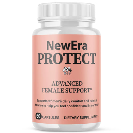 New Era Protect Capsules, Official Newera Protect Pills for Women with All Natural Ingredients, Advanced Formula New EraProtect Womens Health and Wellness Support Vitamin Supplement (60 Capsules)