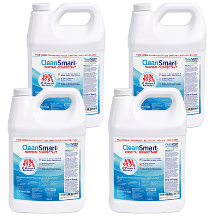 CleanSmart Hospital Disinfectant, Hypochlorous Acid Technology, 4 Gallons