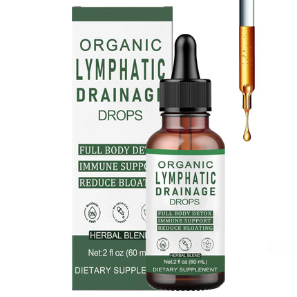 Slifthistle Lymphatic Drainage Drops, Lymphatic Support Liquid Drops, with Herbal Ingedients, Reduce Bloating, Full Body Detox & Cleanse, Promote Circulation, Vegan, Non-GMO (60ml) (1)