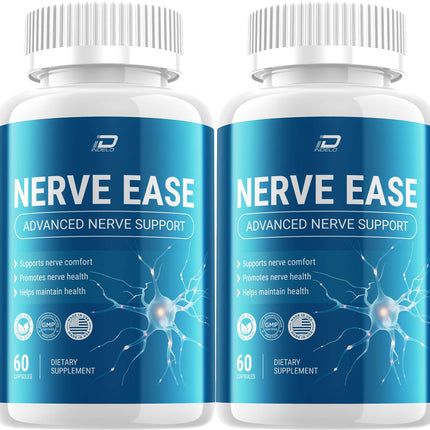 Nerve Ease Capsules – NerveEase Pills Advanced Formula Maximum Strength Natural Blend, Reviews - 2 Pack - 120 Capsules