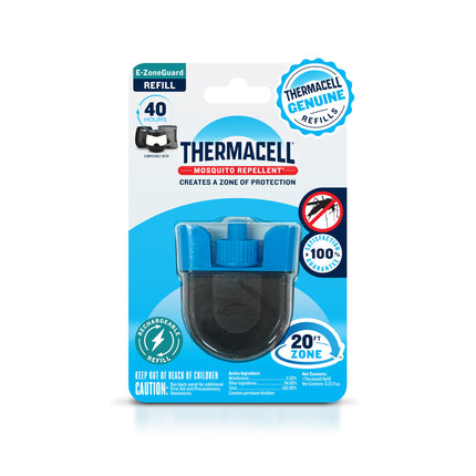 Thermacell Rechargeable Mosquito Repeller Refills; Advanced Repellent Formula Provides 20 Foot Protection Zone; Compatible with Thermacell E-Series & Radius Only; No DEET, Spray or Flame