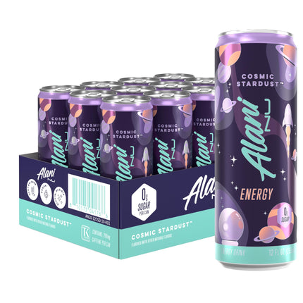 Alani Nu Cosmic Stardust Sugar Free Energy Drink (Pack of 12)